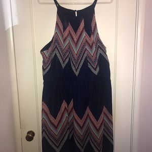 By&By Patterned Dress, Size 1X